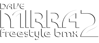 Dave Mirra Freestyle BMX 2 title screen for Playstation 2